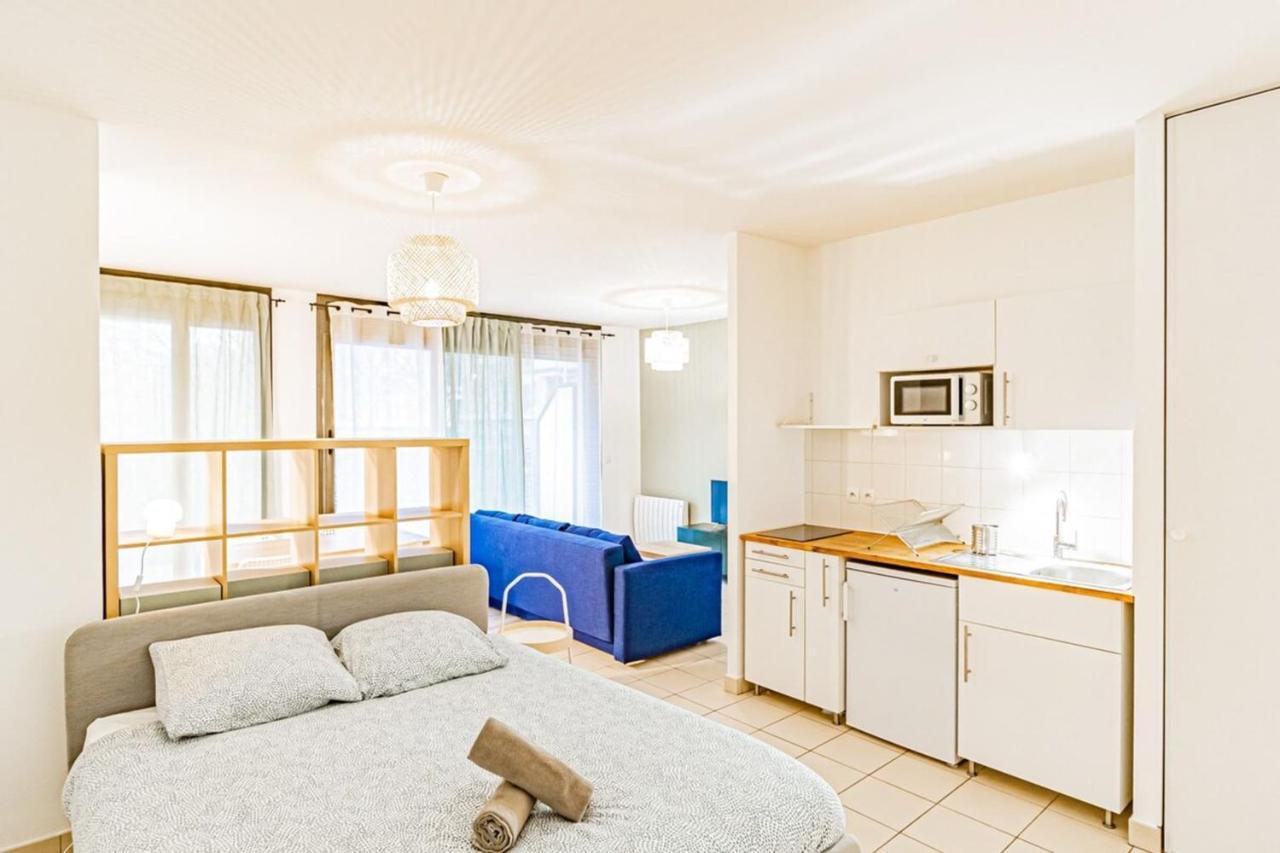 Le Petit Kaplan-Studio Cosy Avec Terrasse Lyon Extérieur photo