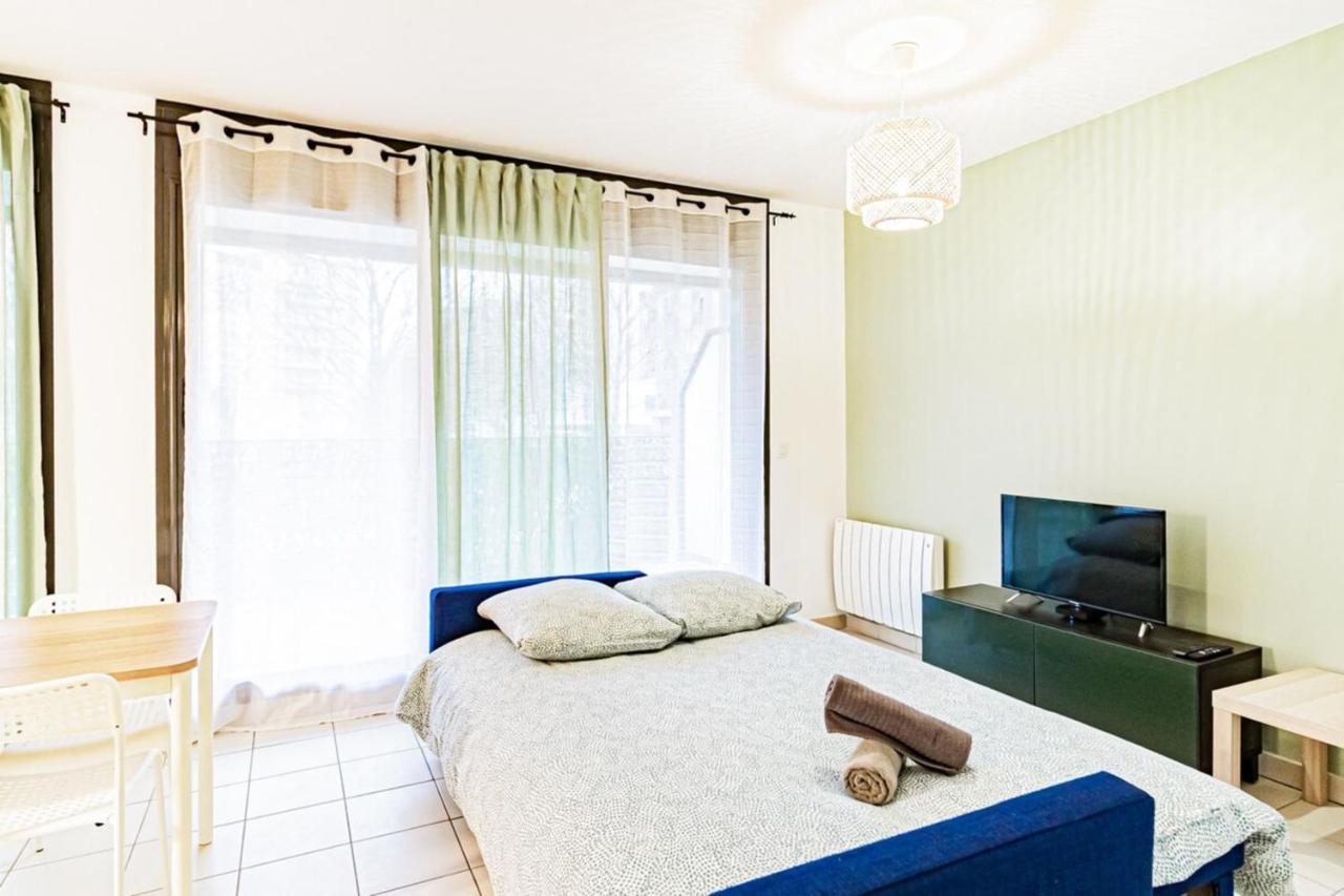 Le Petit Kaplan-Studio Cosy Avec Terrasse Lyon Extérieur photo
